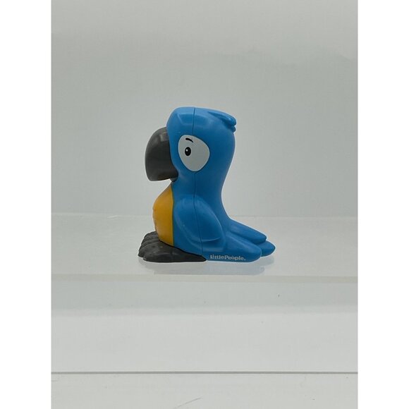 Fisher Price Little People Go Wild Parrot Toucan Bird Zoo Jungle Ark Pet Animal - Picture 3 of 4